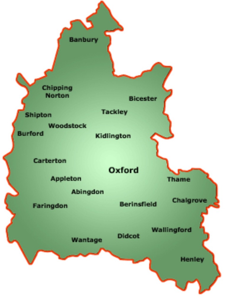 Oxfordshire Map 768x1024 