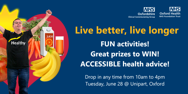 Image related to Live better, live longer – learning disability health event