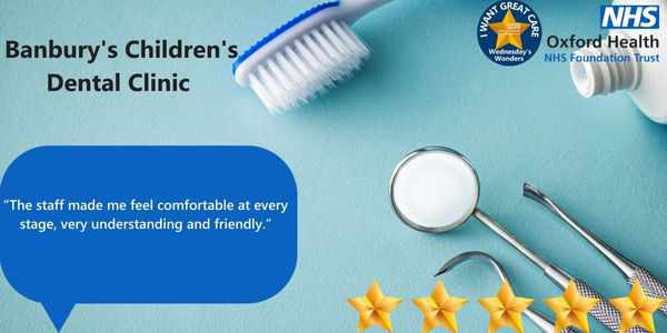 Image related to Gleaming grins at Banbury’s Children’s Dental Clinic after five star reviews