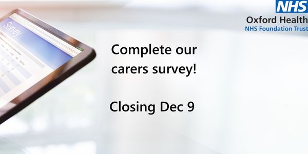 Image related to Let us know how we’re doing and complete our carers survey  