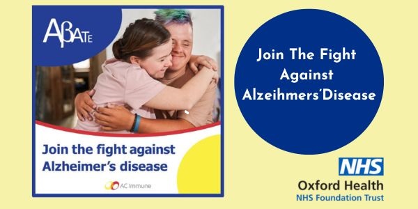 Image related to The ABATE study Part 2 is now recruiting volunteers at Oxford Health Clinical Research Facility (OH CRF)