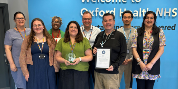 Oxford City and North East Primary Care Mental Health Team win March’s Exceptional People Team Award