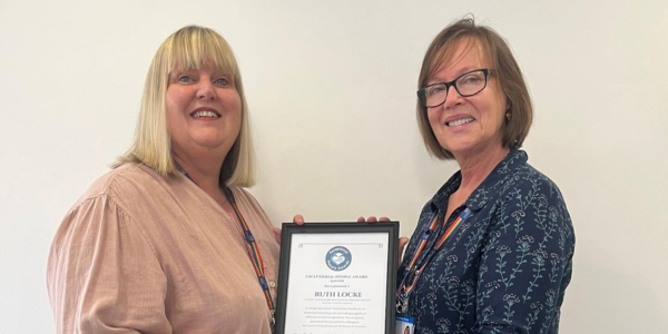 Remarkable Ruth wins April’s Exceptional People Individual Award