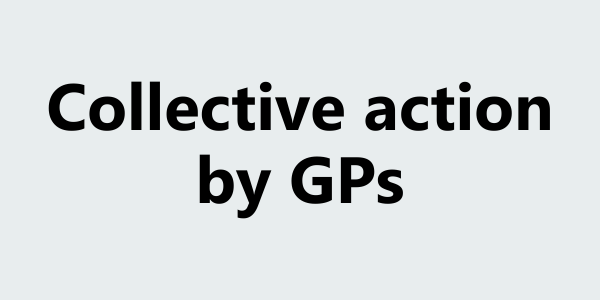 Collective action by GP services