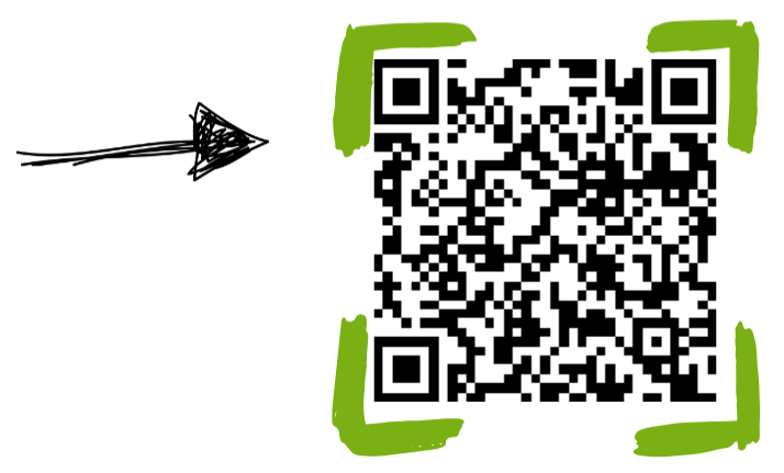 QR code linking to information about how to participate in the research project