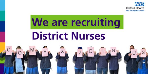 We are recruiting Band 5 RGN Community Nurses