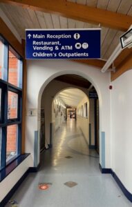 Hospital corridor
