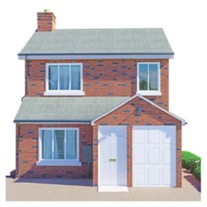 A picture of a house